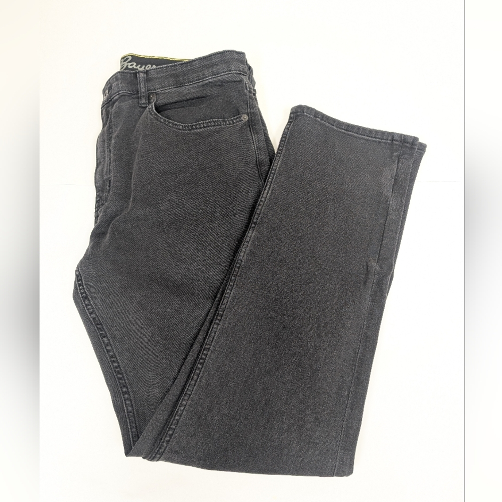 Eddie Bauer Black Denim Jeans 36 x 32 [116]